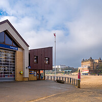 Buy canvas prints of Lifeboat Station Scarborough by Steve Smith