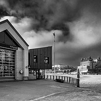 Buy canvas prints of Lifeboat Station Scarborough by Steve Smith