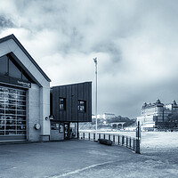 Buy canvas prints of Rescuing lives at Scarboroughs Lifeboat Station by Steve Smith