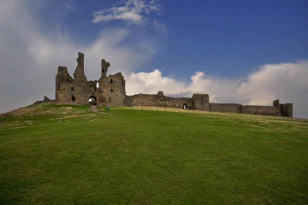 Dunstanburgh Castle Picture Board by Steve Smith