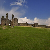 Buy canvas prints of Dunstanburgh Castle by Steve Smith