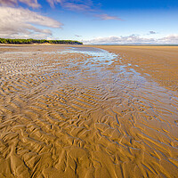 Buy canvas prints of A Serene Haven on Findhorn Beach by Steve Smith
