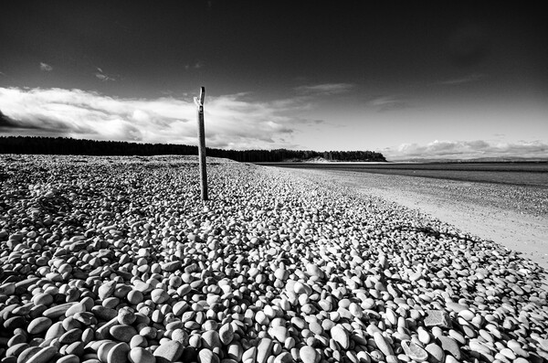 Findhorn Beach Picture Board by Steve Smith