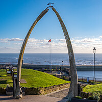 Buy canvas prints of The Whitby Whalebones by Steve Smith