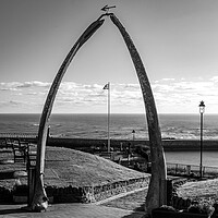 Buy canvas prints of The Whitby Whalebones by Steve Smith
