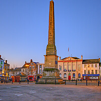 Buy canvas prints of Ripon Market Place by Steve Smith
