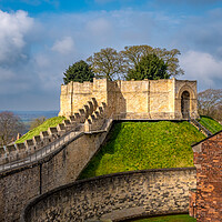 Buy canvas prints of Lincoln Castle by Steve Smith