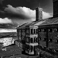 Buy canvas prints of Lincoln Castle Prison by Steve Smith