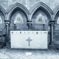 Buy canvas prints of Emergency Services Nave Lincoln Cathedral by Steve Smith