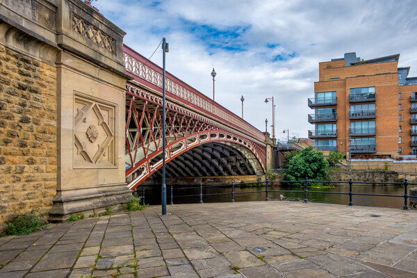 Crown Point Bridge Leeds Picture Board by Steve Smith