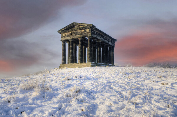 Penshaw Monument Picture Board by Steve Smith