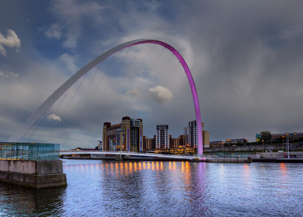 The Futuristic Wonder of Millennium Bridge Picture Board by Steve Smith