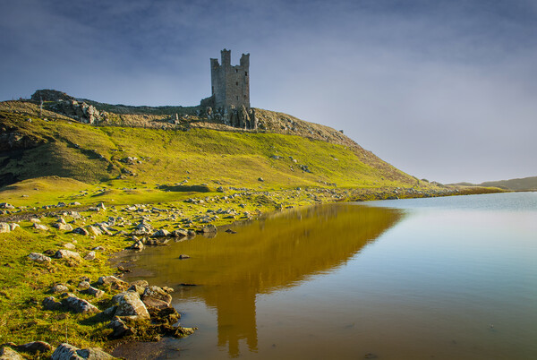Dunstanburgh Castle A Haunting Beauty Picture Board by Steve Smith