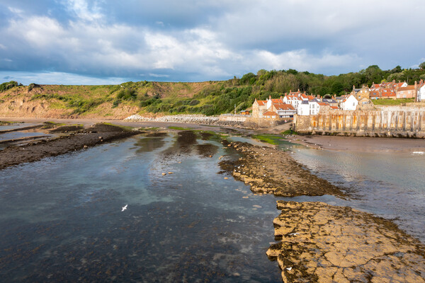 Enchantment of Robin Hoods Bay Picture Board by Steve Smith