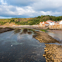 Buy canvas prints of Enchantment of Robin Hoods Bay by Steve Smith