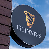 Buy canvas prints of Guinness Logo: Iconic Irish Symbol by Steve Smith