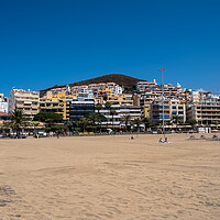 Buy canvas prints of Los Cristianos Tenerife: Sunny Paradise by Steve Smith