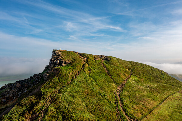 Roseberry Topping: Iconic Hilltop Views. Picture Board by Steve Smith