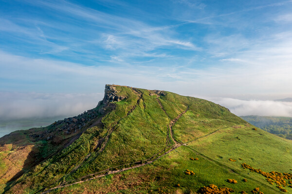 Roseberry Topping: Majestic Hilltop Views. Picture Board by Steve Smith