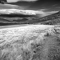 Buy canvas prints of Luskentyre: A Turquoise Paradise Beach. by Steve Smith