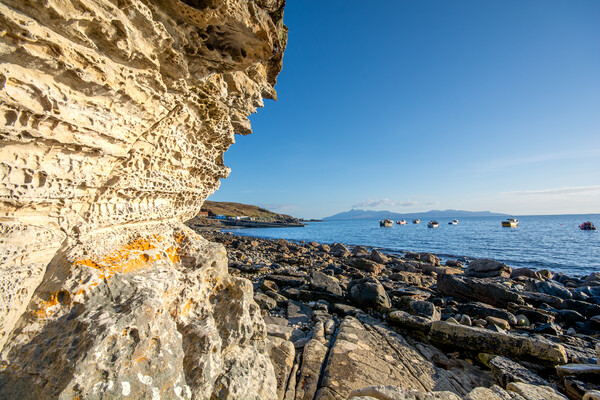 Elgol Isle of Skye: Seaside Haven. Picture Board by Steve Smith