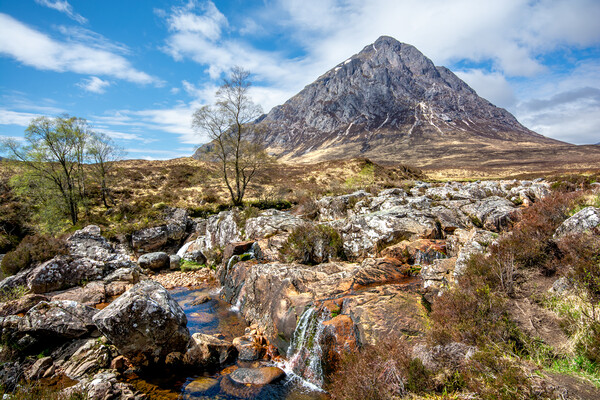 Capturing the Beauty of Scotland's Buachaille Etive Mor Picture Board by Steve Smith