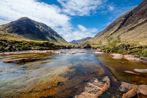 Unleashing Your Inner Adventurer: Glen Etive, Scotland Picture Board by Steve Smith