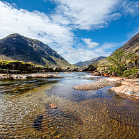 Buy canvas prints of Glen Etive: Majestic Scottish Highlands by Steve Smith