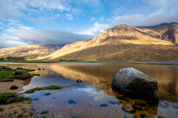 Enchanting Beauty of Loch Etive Picture Board by Steve Smith