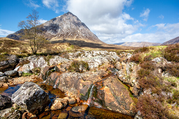 The Majestic Buachaille Etive Mor Picture Board by Steve Smith