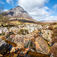 Buy canvas prints of The Majestic Buachaille Etive Mor by Steve Smith