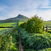 Buy canvas prints of Uncovering Roseberry's Iconic Landscape by Steve Smith