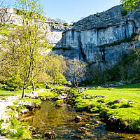 Buy canvas prints of Malham Cove: Nature's Masterpiece by Steve Smith