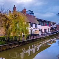Buy canvas prints of Discovering Lincoln's Serene Waterways by Steve Smith