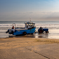 Buy canvas prints of Experience Serenity at Redcar Beach by Steve Smith