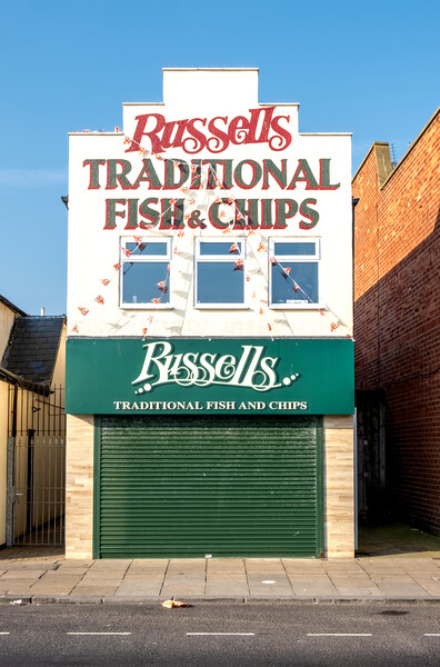 Russells Best: Redcar's Delightful Dish Picture Board by Steve Smith