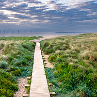 Buy canvas prints of South Gare: Coastal Beauty Captured by Steve Smith