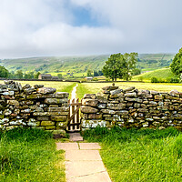 Buy canvas prints of Muker Meadows In Swaledale by Steve Smith
