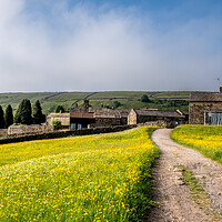 Buy canvas prints of Muker North Yorkshire by Steve Smith