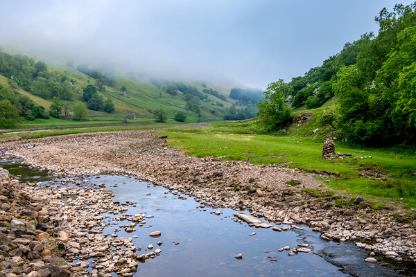 Muker and the River Swale Picture Board by Steve Smith