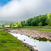 Buy canvas prints of River Swale Muker by Steve Smith