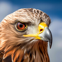 Buy canvas prints of The Red Kite by Steve Smith