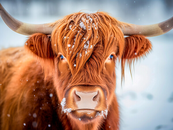 Highland Cow Picture Board by Steve Smith