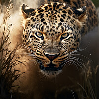 Buy canvas prints of Leopard by Steve Smith