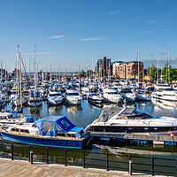Buy canvas prints of Hull  Marina by Steve Smith