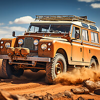 Buy canvas prints of Landrover by Steve Smith