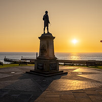 Buy canvas prints of James Cook Sunrise by Steve Smith