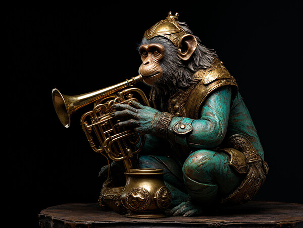 Brass Monkey Picture Board by Steve Smith