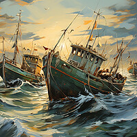 Buy canvas prints of A Rising Tide Lifts All Boats by Steve Smith