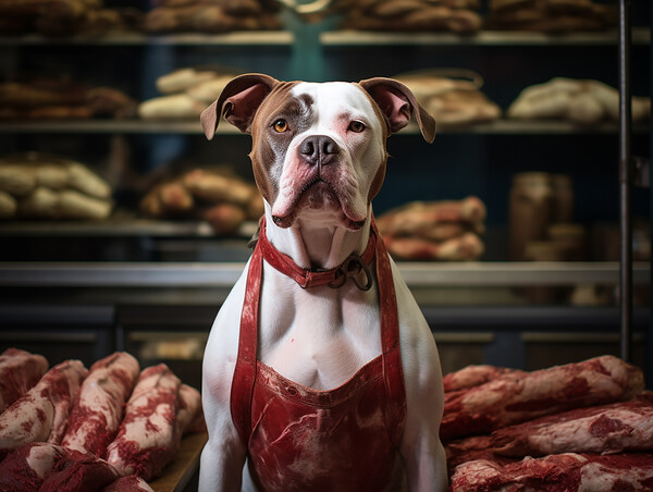 Fit As A Butchers Dog Picture Board by Steve Smith